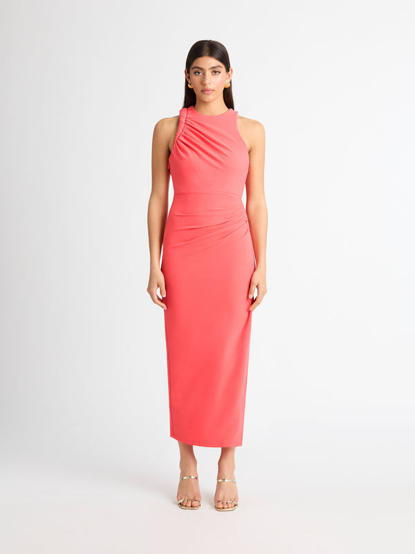 Size8 SHEIKE Portland Midi Dress Watermelon 1006925 Front Image