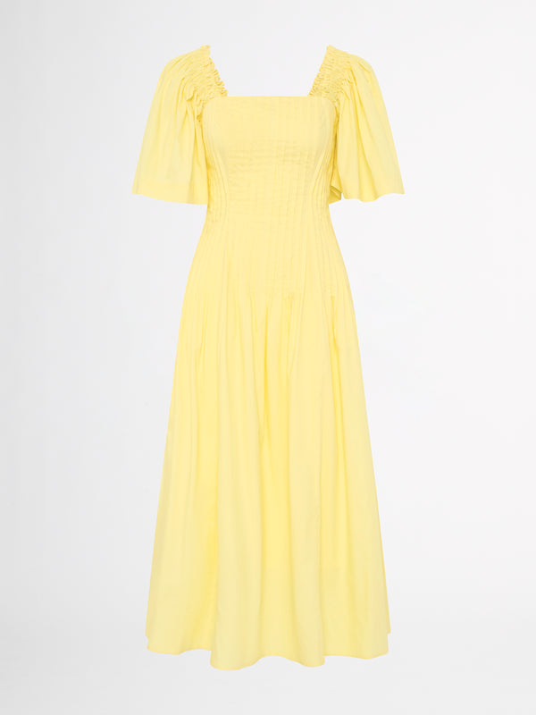 SHEIKE Colette Midi Dress Yellow 1006997 Ghost Image