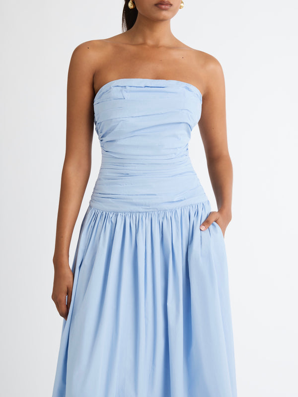 SHEIKE Remy Maxi Dress Blue 1007000 Detail Image