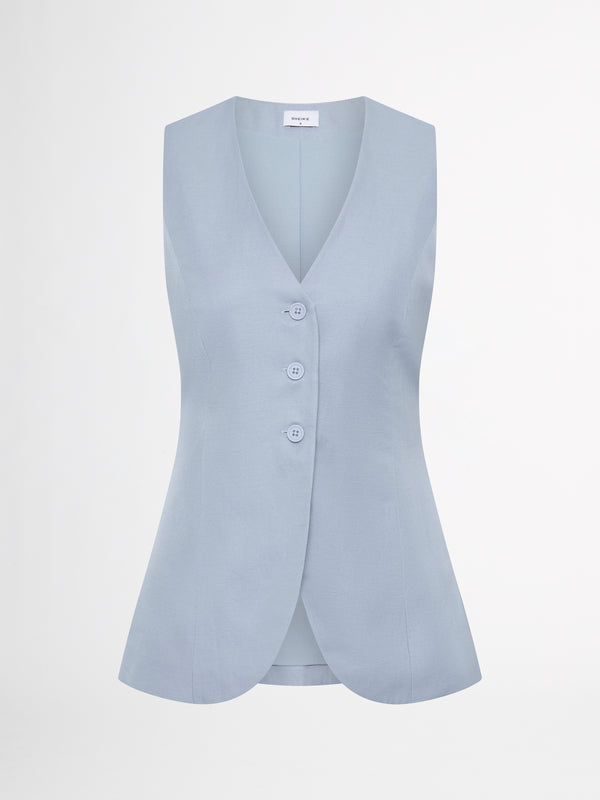 SHEIKE Claire Vest Blue 1007035 Ghost Image