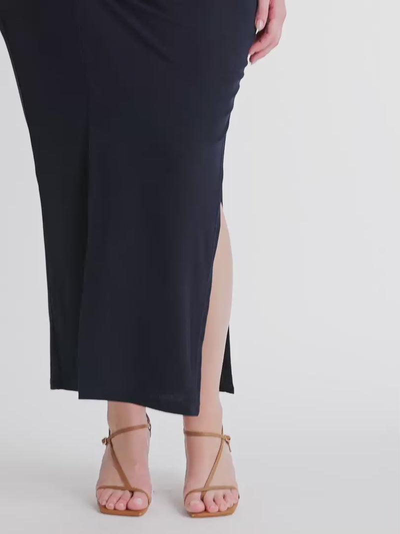 Video SHEIKE Jasmine Midi Dress Navy 1006941 