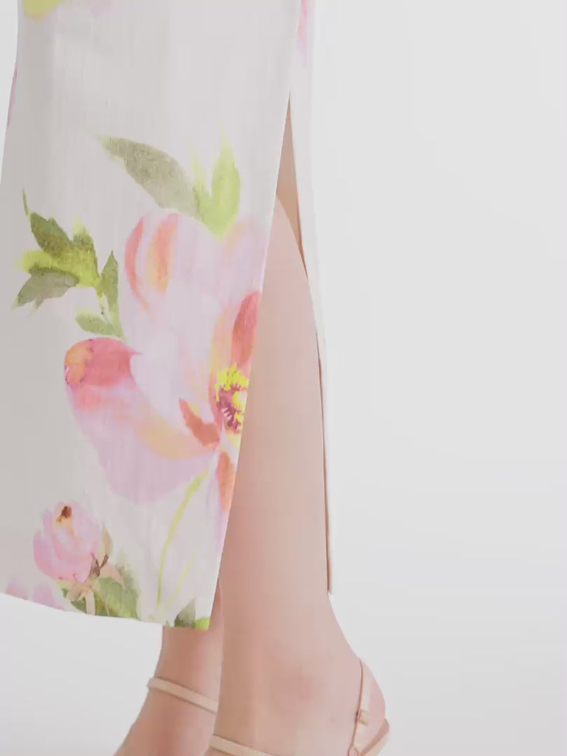 Video SHEIKE Rosa Floral Midi Dress  Floral 1006895 Video