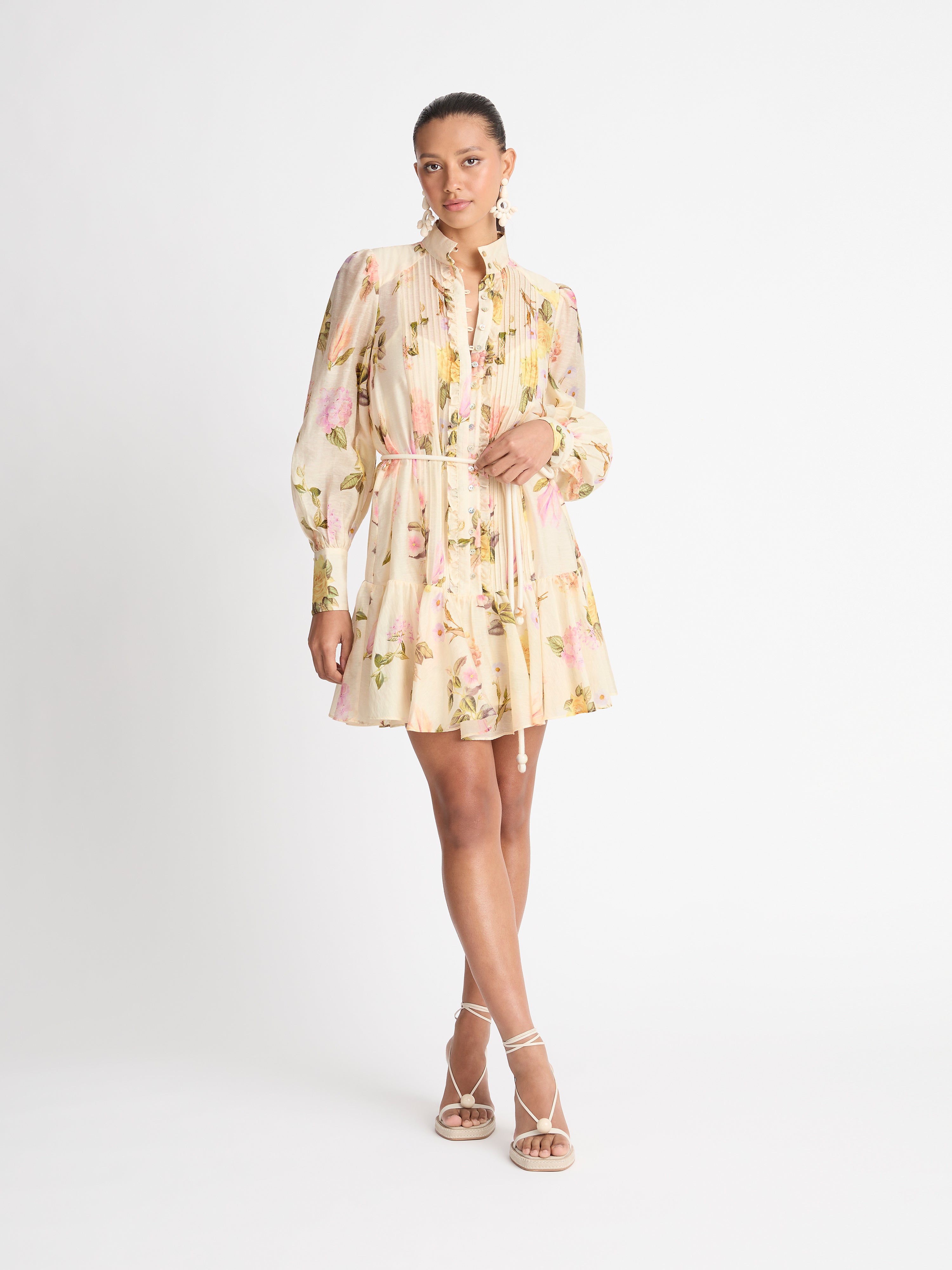 Rose Garden Long Sleeve Dress | Shop SHEIKE Online